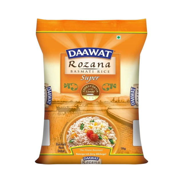 Daawat Rozana Super Basmati Rice | Medium Grain