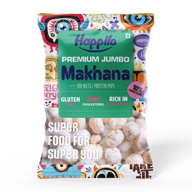 Happilo Superfoods Jumbo Handpicked Fox Nuts (Phool Makhana)