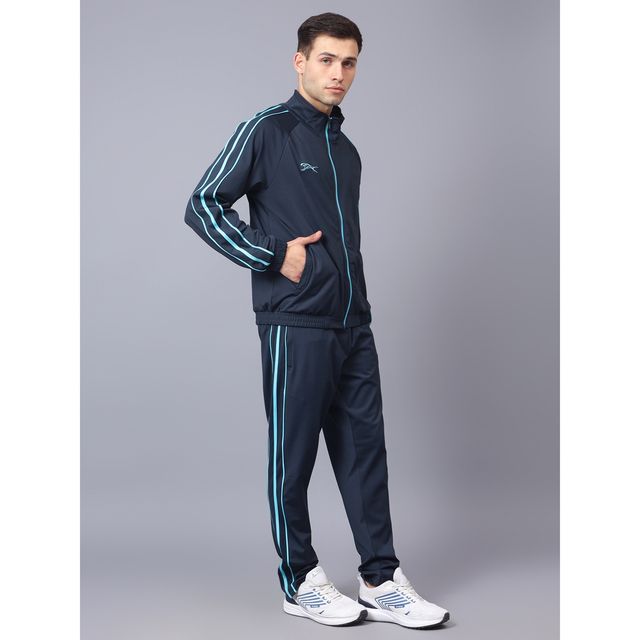 Shiv Naresh Unisex Tracksuit | SNTSW106M | Navy - M