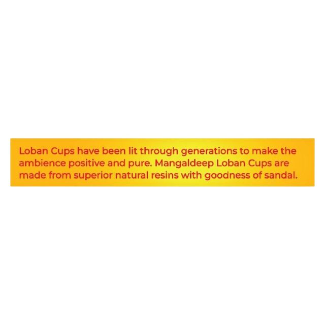 Mangaldeep Loban Sambrani Dhoop Cup - For Purification Of Home (12 Cups)