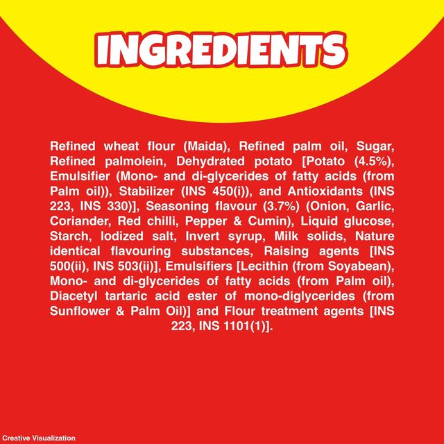 Sunfeast All Rounder, Thin, Light & Crunchy Potato Biscuit with Chatpata Masala Flavour