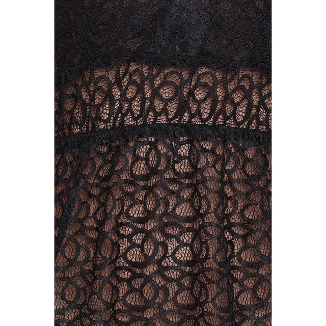 Clovia Women's Lace Lingerie | Black - M
