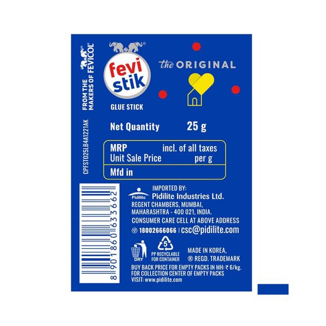 Pidilite Fevistik Super Glue Stick