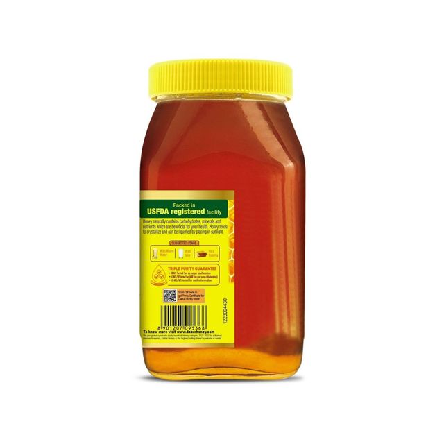 Dabur Honey - 100% Pure, World's No.1 Honey Brand (No Sugar Adulteration)