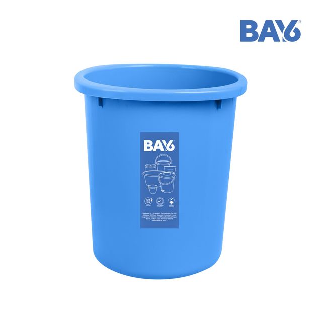 BAY6 Royce Dust Bin 7 L - Blue