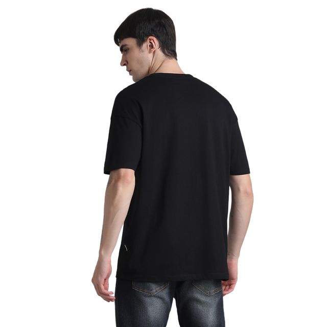 JACK & JONES Men's Boxy fit T-shirt | Black - L