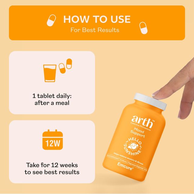 Arth Mood Support For Women | Helps With Emotional Balance & Mental Well-Being