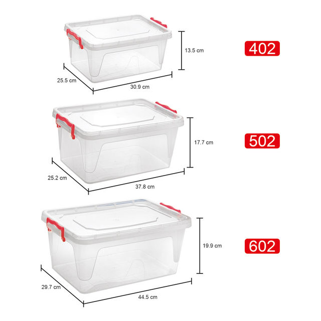 Joyo Multi Box (402, 502, 602) 3 Pcs Set - 5 ltr, 10 Ltr, 16 Ltr Container