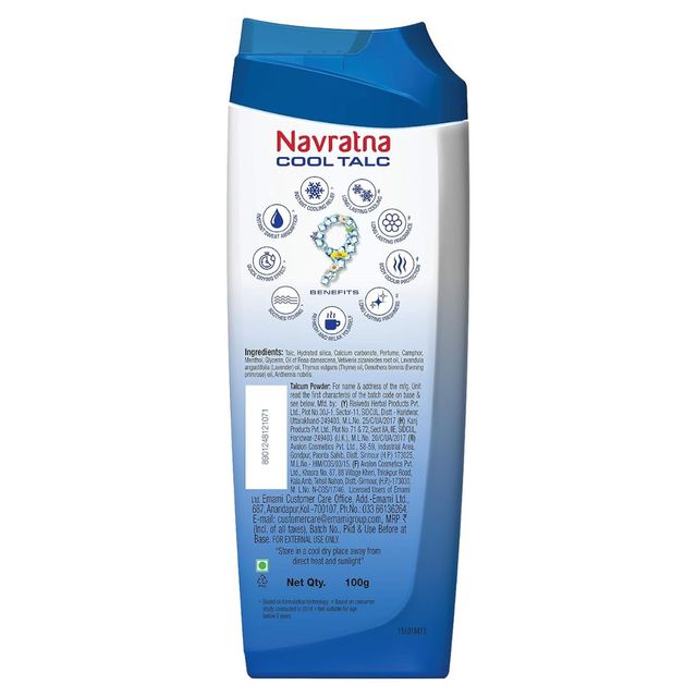 Navratna Cool Talc - Mint Fresh