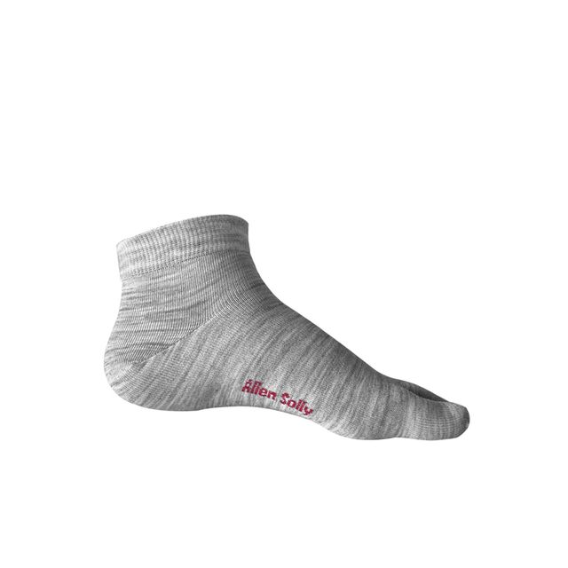Allen Solly Women's Woolen Ankle Length Plain Thumb Socks - Light Grey Melange