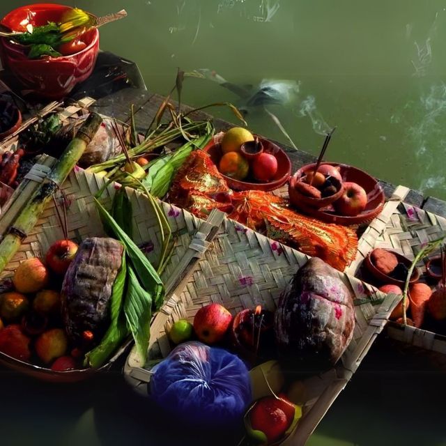 Divine Vibes Bamboo Sup for Chhath Puja