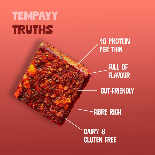Hello Tempayy  Protein Tandoori Tempeh Thins - Sandwiches & Wraps
