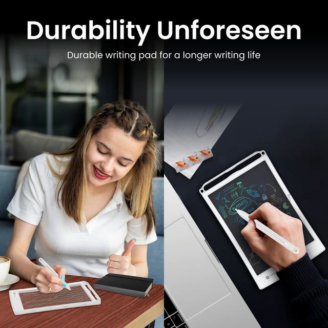 Portronics Ruffpad One Transparent Multicolor Lcd Writing Pad