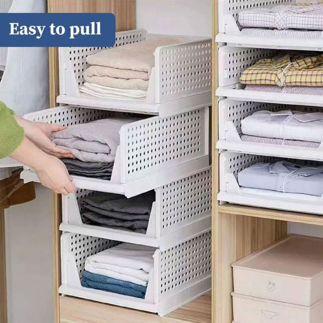 Homestrap Stack It Up Stackable Cloth Organizer