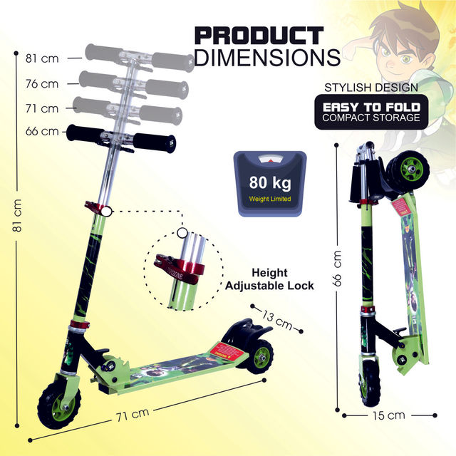 Toyzone Ben 10 Scooter Giant