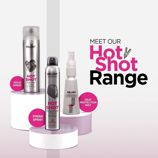 Bblunt Hot Shot Finish Spray For Radiant Shine