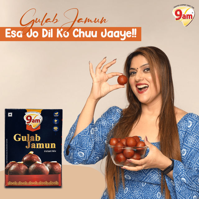 9am Gulab Jamun Instant Mix