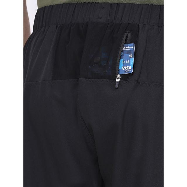 Dida Men's Track Pant Regular Comfortable Stretchable Dry-Fit | Black - XXL