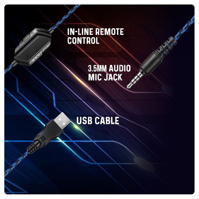 Cosmic Byte Gs430 Headset (Black)