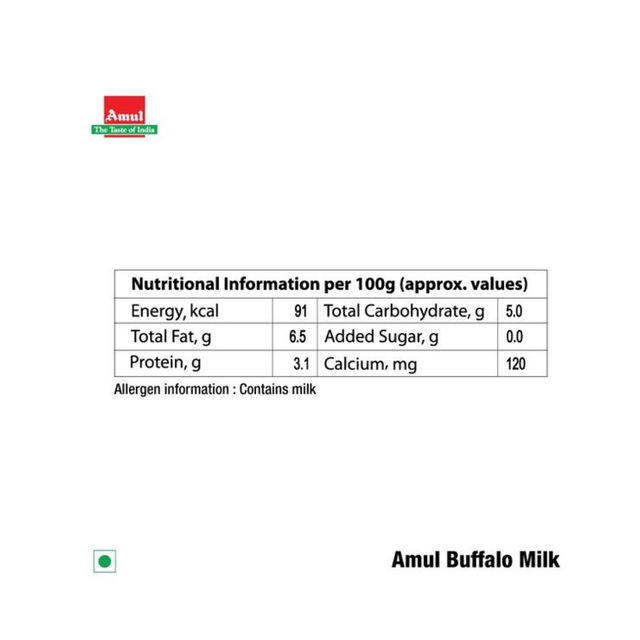 Amul A2 Buffalo Fresh Milk
