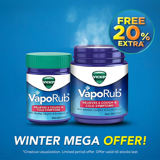 Vicks Vaporub - Relief for Cold, Cough, Congestion