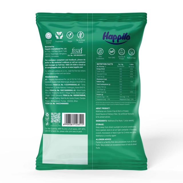 Happilo Superfoods Jumbo Handpicked Fox Nuts (Phool Makhana)
