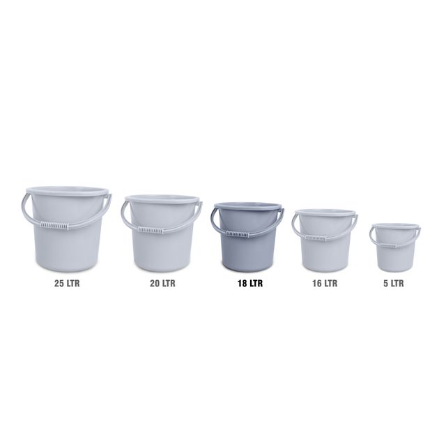 BAY6 Royce Bucket 18 L - Grey