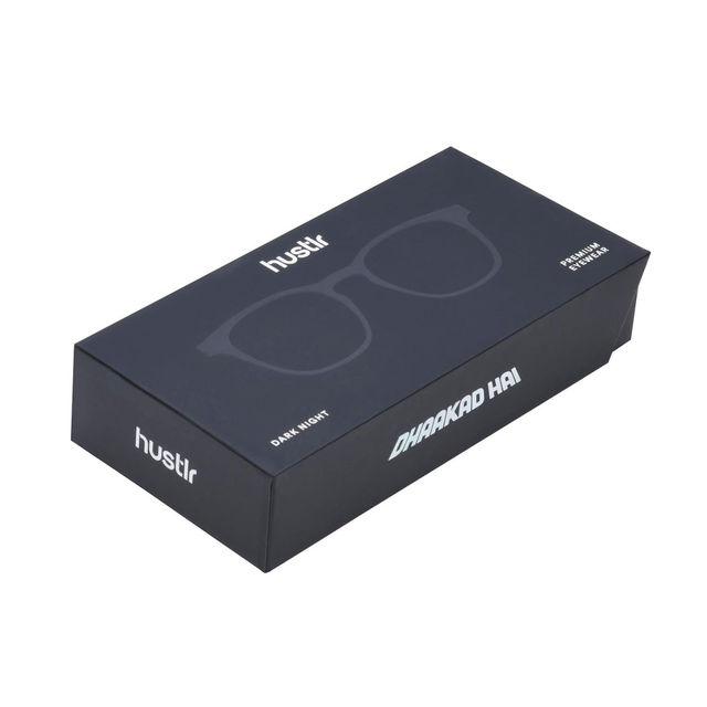 Lenskart Hustlr Unisex Solid Plastic Computer Glasses | Sand Dune - M
