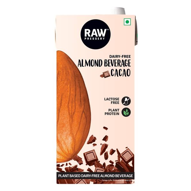 Raw Pressery Almond Milk Cacao - Lactose Free 1 l Combo