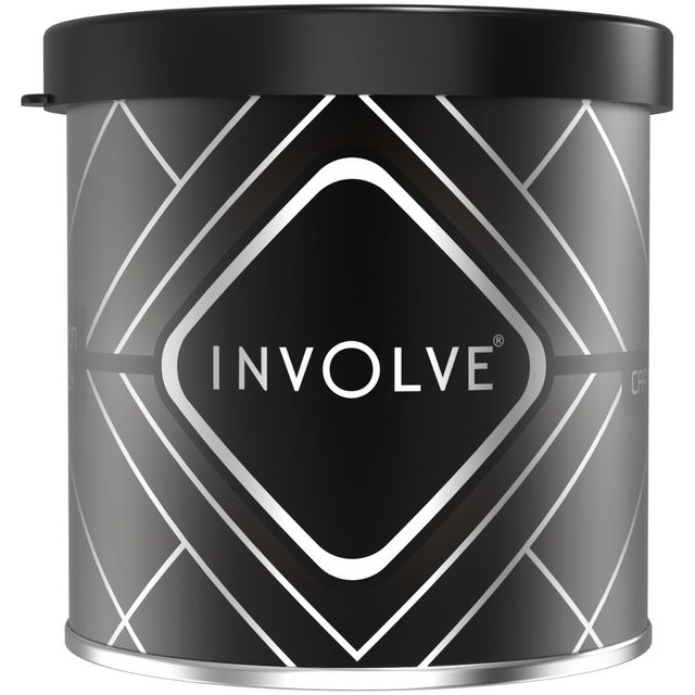 Involve Your Senses Gel Can - Carbon Black Premium Gel Car Perfume - Itg01