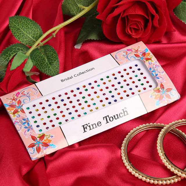 Fine Touch Bindi Small Multi Color Stone