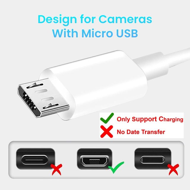 Ailkin (LPC03-TPE) USB To Type Micro Compatible With All Micro USB port 1M | White