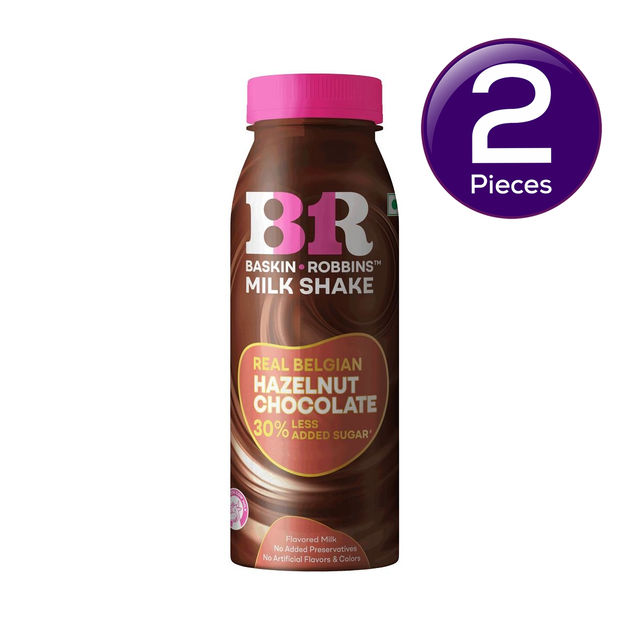 Baskin Robbins Hazelnut Chocolate Milkshake 200 ml Combo