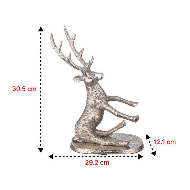 Trovea's Buck's Spirit Stand: Elegant Deer Bottle Holder