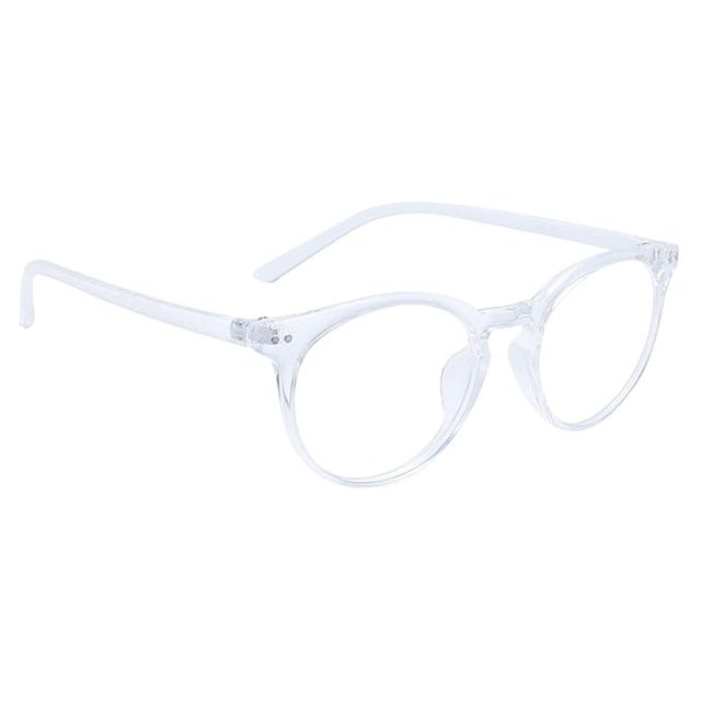 Peter Jones Unisex Computer Glasses | Crystal Transparent - M