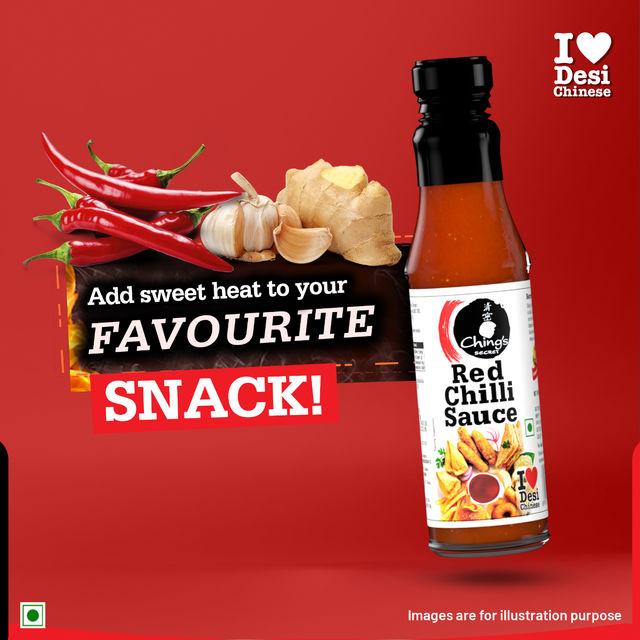 Ching's Secret Red Chilli Sauce | Bold | Fiery And Aromatic 200 g Combo