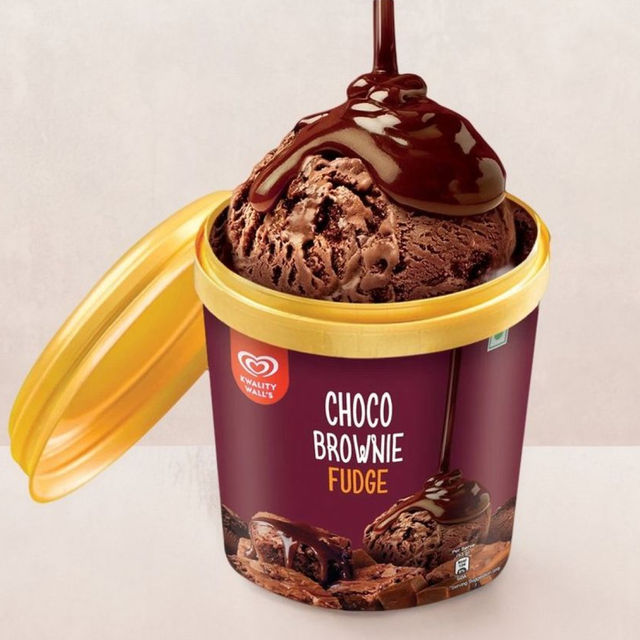 Kwality Wall's Choco Brownie Fudge Cup 100 ml Combo