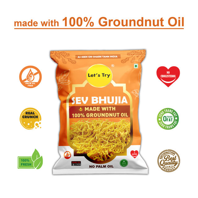 Lets Try Sev Bhujia 180 g Combo