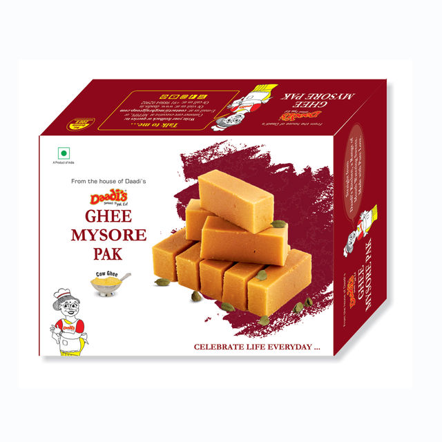 Daadi'S Ghee Mysore Pak 200 g Combo