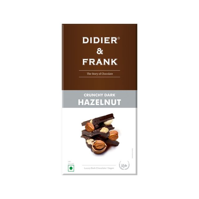 Didier & Frank Crunchy Hazelnut Dark Chocolate