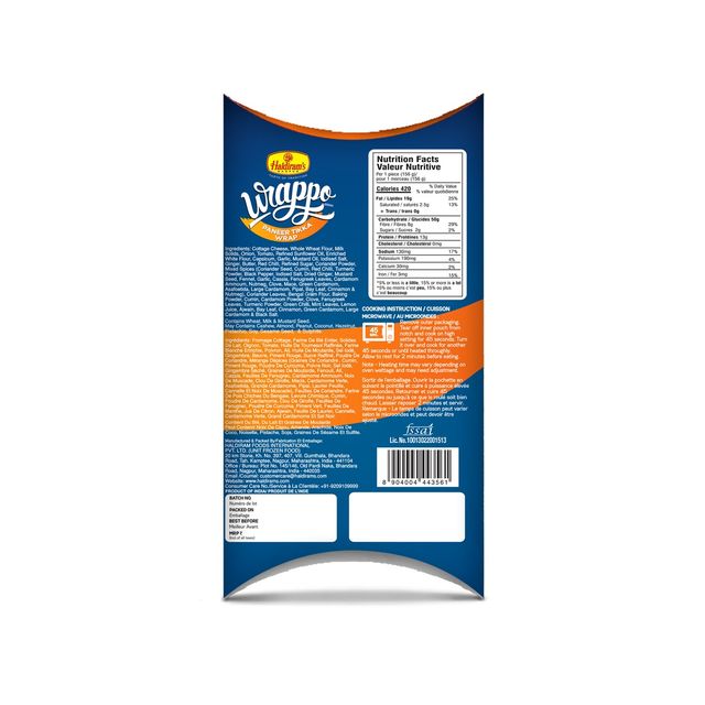 Haldiram's Paneer Tikka Wrap