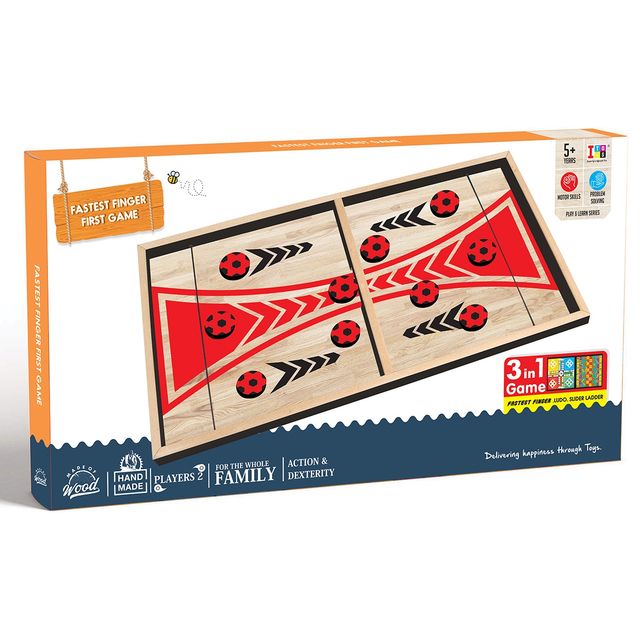 ITOYS Fastest Finger First Game- 3 In 1 0xc0060ef218 (Assorted)