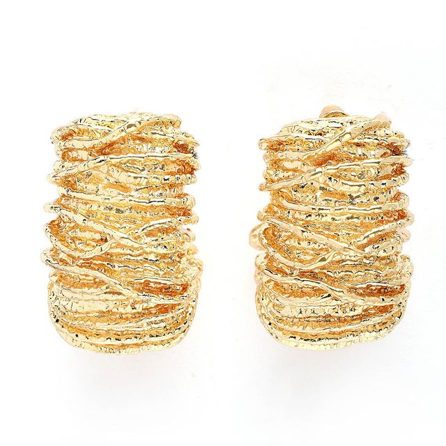 Karatcart Women's Stud Earrings Gold One Size | 33038796