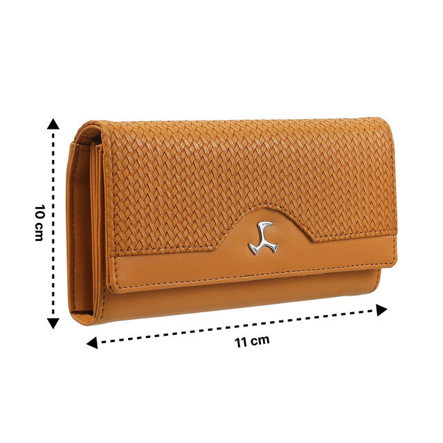 Mochi Women's Pu Wallet | 95-7658-33 | Tan