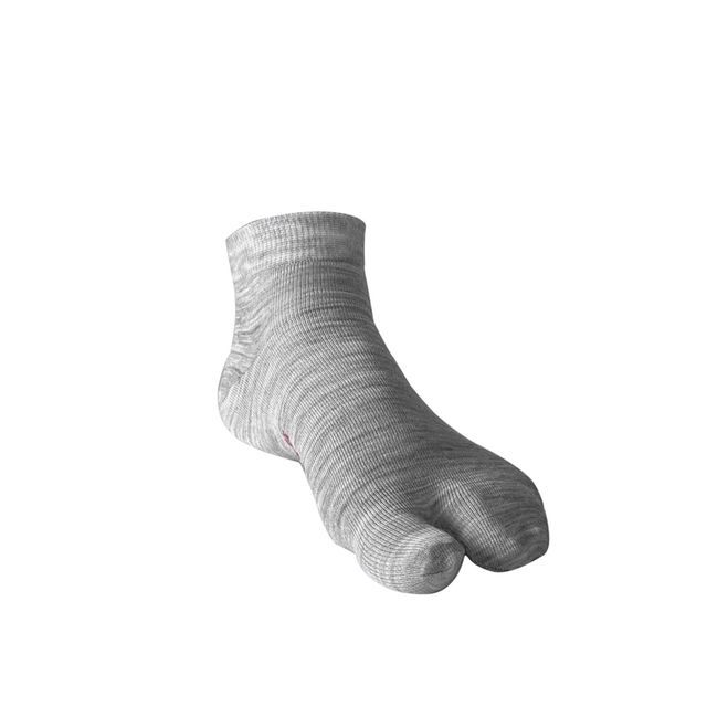 Allen Solly Women's Woolen Ankle Length Plain Thumb Socks - Light Grey Melange