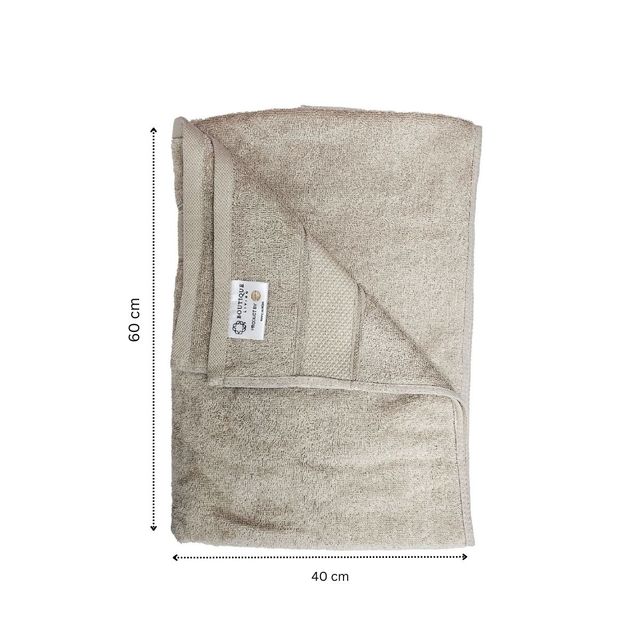 Boutique Living Luxe Loom 100% Cotton 550 GSM Hand Towels - Pack of 2