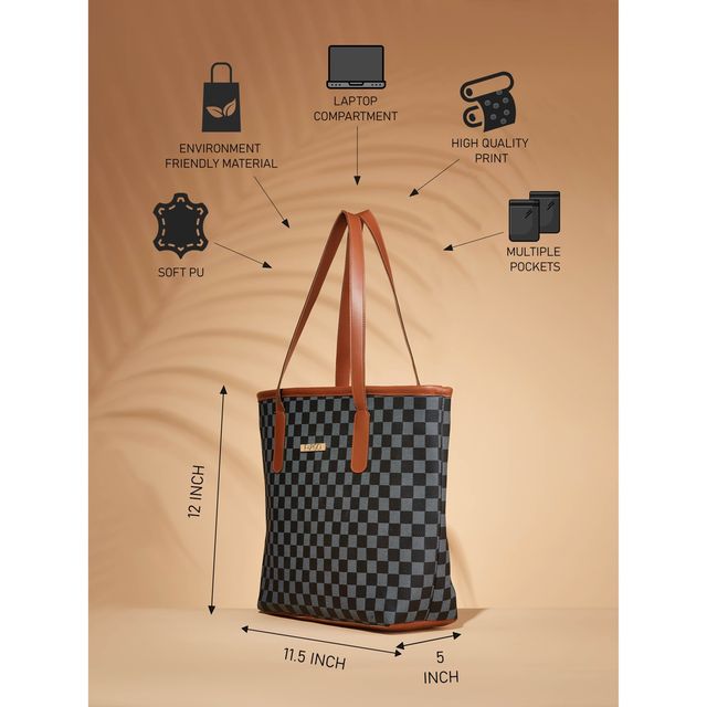 Fargo Women Handbag-Black