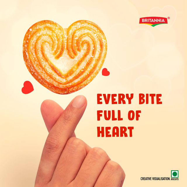 Britannia Little Hearts Classic Crunch Biscuits