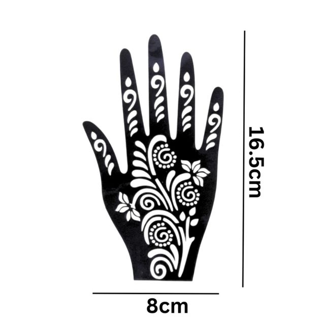 Mehendi Stencil - Assorted Design