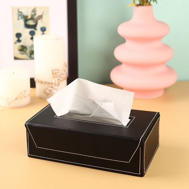 Birch & Co. Tissue Box - Black